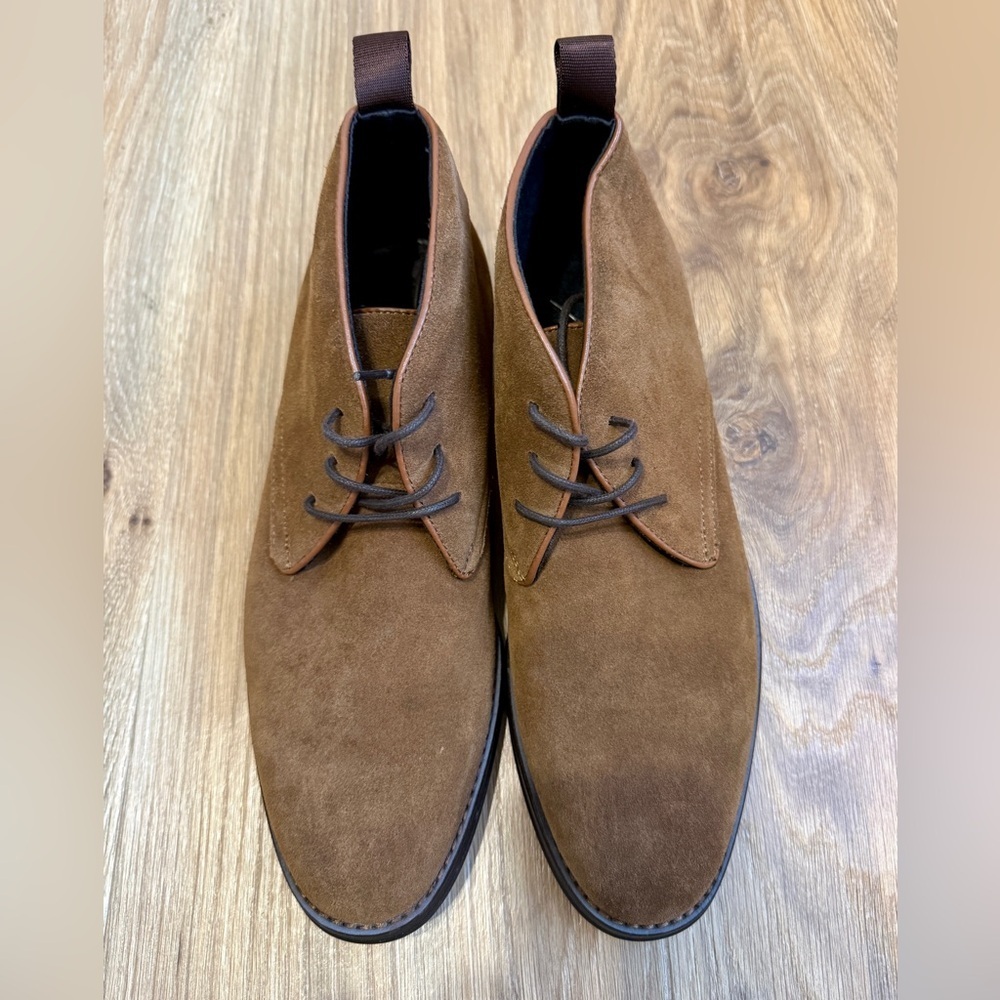 ALDO Brown Suede Chukka Boots Size US 9 NWT - Picture 3 of 8